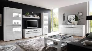 Die spiegelnden frontflächen verleihen dem raum größe und weite. Wohnwand 2 Carat Anbauwand Wohnzimmer Weiss Hochglanz