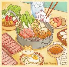 Japanese Food Illustration Cute Food Art Food Artwork Cute Food Drawings