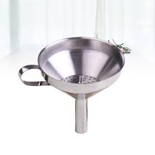 Funnel stainless steel small strainer funnels for transferring fluid,liquid,oil. Kitchen Stainless Steel Funnel With Detachable Strainer For Liquid Powder Ingredients Transferring Kjop Til Lave Priser I Nettbutikken Joom