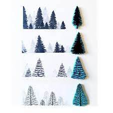 See more ideas about stampin up christmas, christmas cards, xmas cards. Pine Tree Rubber Stamp For Card Making Pine Tree Silhouette Etsy Hand Carved Stamps Diy Rubber Stamping Christmas Cards Hand Carved Stamps