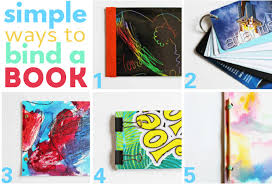 The craft of bookbinding probably originated in india, similar techniques can also be found in ancient egypt where priestly texts were compiled on scrolls and books of papyrus. How To Make Books With 5 Simple Book Binding Methods Babble Dabble Do