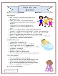 Nanny Interview Questions Grab Your Printable Checklist