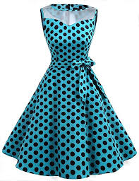 Black And Blue Dress Illusion Dresstells Vintage 1950s Rockabilly Illusion Dress Retro Cocktail See Through Dress Blue Black Dot 3xl At Amazon Wom Vintage Dresses Pretty Dresses Retro Dress
