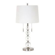 Legacy Home Ltd 32 2007lt 28 In Twin Pull Chain Table Lamp Walmart Com Walmart Com