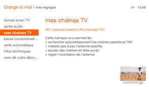 Vous achetez le décodeur et la carte mais il n'y a pas d'abonnement. Tv D Orange Par Satellite Faire Une Recherche Des Chaines Satellite Assistance Orange