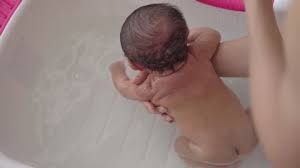 Pneumonia can develop after a cold or flu, particularly in the winter months (blf 2016).it can be caused by a number of possible viruses and bacteria (rch 2010). Dad Baby Bath Stock Video Footage 4k And Hd Video Clips Shutterstock