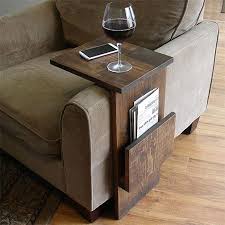 Armchair Tray For Drinks Books Or Magazines Sofa Handmade Furniture Home Decor