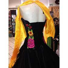 Vestido Bordado Vestidos Mexicanos Para Nina Vestidos Mexicanos Vestidos Bordados