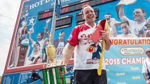 Joey chestnut is looking to become a 14 time nathans hot dog eating champion. Canj8xxa2tuulm