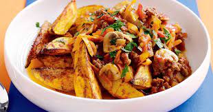 Savoury Mince And Potato Wedges Recipe Savoury Mince Mince Recipes Minced Meat Recipe