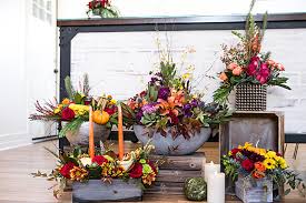 Thanksgiving arrangements, bouquets and centerpieces. Count Your Blooming Blessings With Thanksgiving Centerpieces Plus Holiday Class Alert