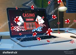 Online Casino Gaming Gambling On Device Stock Illustration 2329243563 |  Shutterstock