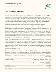 There must be no political or party interference in the civil service. Mas Strategic Analysis Phdessay Com