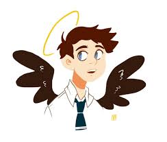 Castiel Supernatural Drawings Supernatural Fan Art Supernatural Fans