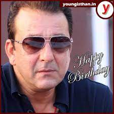 Youngisthan Wishes Munna Bhai Sanjay Dutt Happy Birthday Vintage Bollywood Bollywood Celebrities Munna Bhai