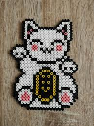 Chat Chinois Perles Hama Perle Chat Chinois