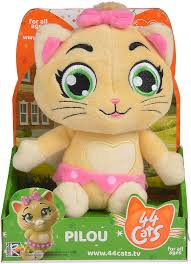 44 cats heads to germany's super rtl. Amazon Com 44 Cats Musical Plush Pilou 20cm 8 Tall Toys Games