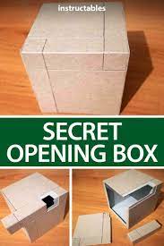*58 years old secret box* _made me a little confused when i saw this today._ today i had a wonderful lunch at an old friend and architect ib welling, he is an old carpenter and has so many wonderful things in his house, so i was on a little di. Secret Opening Box Opening Box Cardboard Box Crafts Cardboard Crafts
