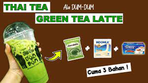 Resep Thai Tea Greentea Latte Ala Mall Gampang Banget Youtube