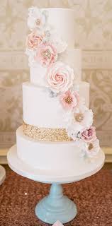 Wedding cake with blush pink flowers. 28 Inspirational Pink Wedding Cake Ideas Elegantweddinginvites Com Blog
