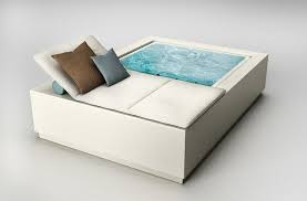 Ludovica Roberto Palomba For Zucchetti Kos Pool Lounger Hot Tub Outdoor Hot Tub Designs