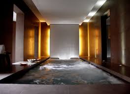 Barcelona 5 Star Hotel Hotel Omm Barcelona Luxury Hotel Spa Interior Indoor Swimming Pools Luxury Pools