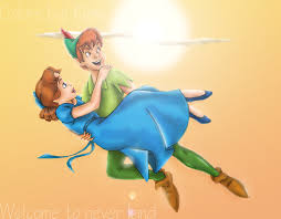 Peter Wendy Peter Pan And Tinkerbell Peter Pan Disney Disney Art