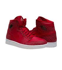 Black And Red Jordans High Tops Jordan Mens Retro 1 High Sneaker Red Sneakers High Sneakers Jordan Retro 1