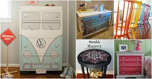 Easy ideas to refinish furniture. 25 Beautiful Furniture Makeover Ideas Using Paint Diy Crafts