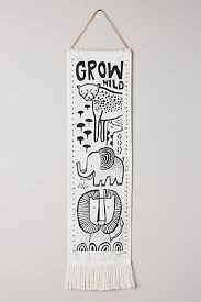 Paper Cloth Safari Growth Chart Lefou Boys Growth