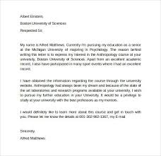 Graduate School Letter Of Intent Letter Of Intent Letter Example Scholarship Thank You Letter