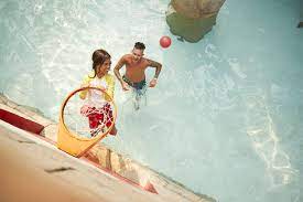 The main entrance is opposite our development. Aquatopia Indoor Waterpark Slides Activities Camelback