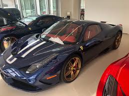 The wait list disappeared overnight! Used 2015 Ferrari 458 Speciale Aperta For Sale Special Pricing Bj Motors Stock 9f0209071