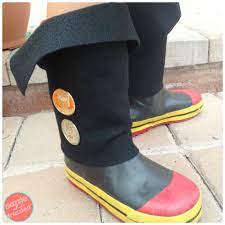 How To Make Super Easy Kid Pirate Boot Covers Pirate Boots Pirate Costume Kids Pirate Costume Diy