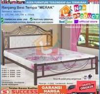 Promo Ranjang Besi Tempa New Merak Success 160x200 cm Tempat ...