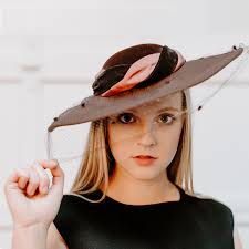 Black Velvet Bucket Hat, Vintage 1960s by Lynne Brook