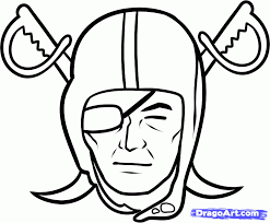 Printable notre dame fighting irish football sport coloring page. 13 American Football Ideen Bucher Falten Oakland Raiders Logo Oakland Raiders