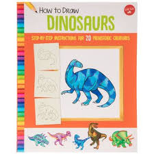 How To Draw Dinosaurs Hobby Lobby 318014 In 2020 Dinosaur Drawing Prehistoric Creatures Sea Creatures Drawing