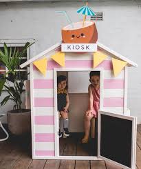 Amazing Diy Bunnings Cubby Makeover Kids Cubby Houses Kids Cubbies Cubbies