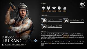 The sorcerer, once defeated, crumbles to sand in front of liu kang's eyes. Mk11 S Fire God Liu Kang Joins Mortal Kombat Mobile Mortal Kombat Online