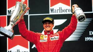 Michael schumacher is a german retired racing driver who competed in formula one for jordan grand prix, benetton, ferrari, and mercedes upon. Watch Michael Schumacher Takes His First Win For Ferrari 1996 Spanish Gp