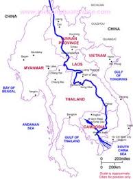 Mekong Delta Map Mekong Delta Vietnam Map Mekong Boats Map Mekong Tours Map Mekong Cruise Tours Map Map Mekong Vietnam Map Physical Geography River Basin