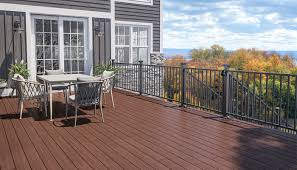 Bring your deck railing ideas to life with aluminum deck railing, composite deck railing, and glass deck railing options available for you today. Deck Rail Options Accessories Deckorators