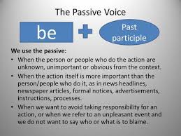 Jadi, kalimat pasif yang benar adalah a new car is bought by my parents this morning. Passive Voice An Active Sentence Like I Drank Two Cups Of Coffee Has The Subject First The Person Or Thing That Does The Verb Followed By The Verb Ppt Download