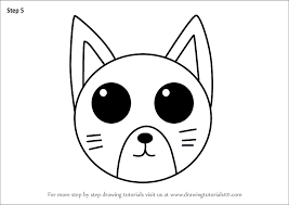 Follow this easy how to draw a cat step by step tutorial and you will be finishing up your cat drawing in no time. Learn How To Draw A Cat Face For Kids Animal Faces For Kids Step By Step Drawing Tutorials