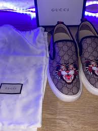 Slip On Gucci Angry Cat Tenis Masculino Gucci Nunca Usado 52797331 Enjoei