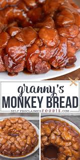 We made our monkey bread in the microwave, but i've included directions to make it. Granny S Monkey Bread Video Monkey Bread Recipes Bread Recipes Homemade Best Bread Recipe