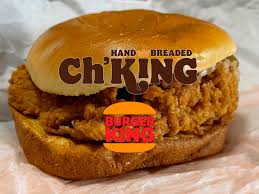 I'm guessing this is another focus group thing. Burger King S Hand Breaded Ch King Crispy Chicken Sandwich Burger Beast