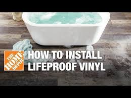 Installing the floor was pretty simple and straightforward and it didn't require a lot of tools (woot woot!). How To Install Lifeproof Vinyl Flooring Youtube Lifeproof Vinyl Flooring Vinyl Flooring Vinyl Flooring Kitchen