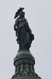 The Statue Of Freedom On Top Of The Dome Of The Us Capitol Building Washington D C Usa Conspiraciones
